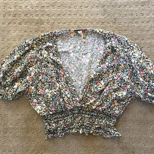Floral Crop top